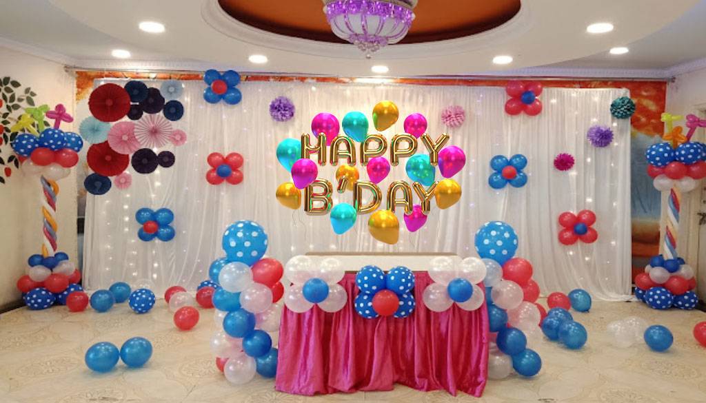 Birthday Balloon Decorations in Coimbatore